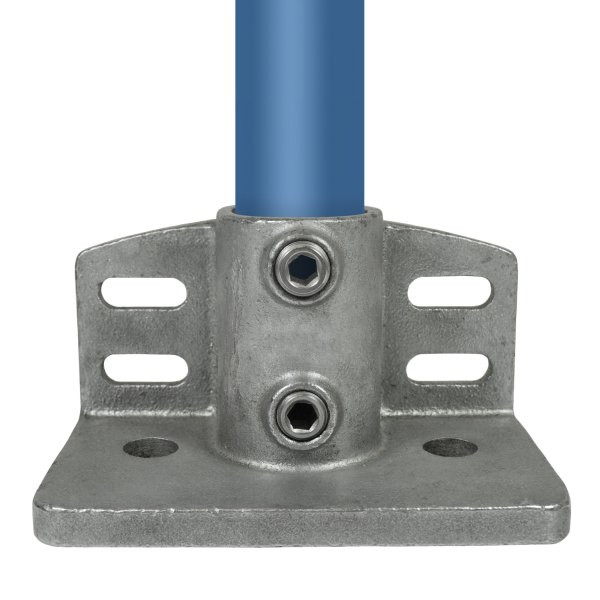 Rohrverbinder Trittrand Fußplatte