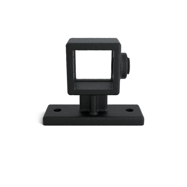 Handlaufhalterung-25-quadratisch-schwarz