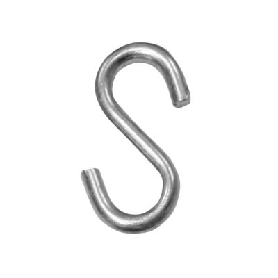 S-Haken für Gummibänder 45 x 4 mm (25St)